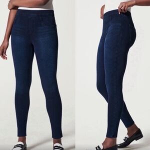 SPANX | Stretch Denim High Rise Ankle Leggings Jeggings M